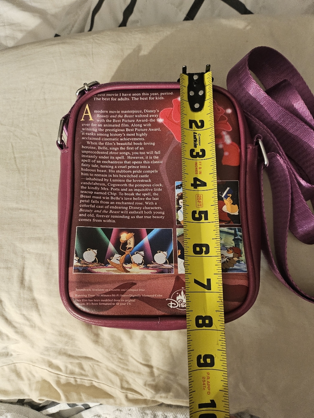 Disney Beauty and the Beast Crossbody Bag - Picture 7 of 11